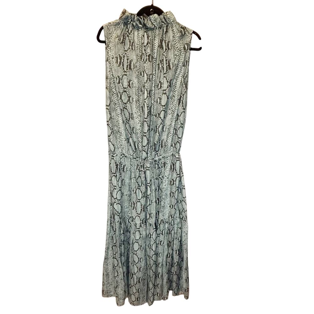 Stella McCartney Animal Print Sleeveless Maxi Swim Coverup Dress - Medium